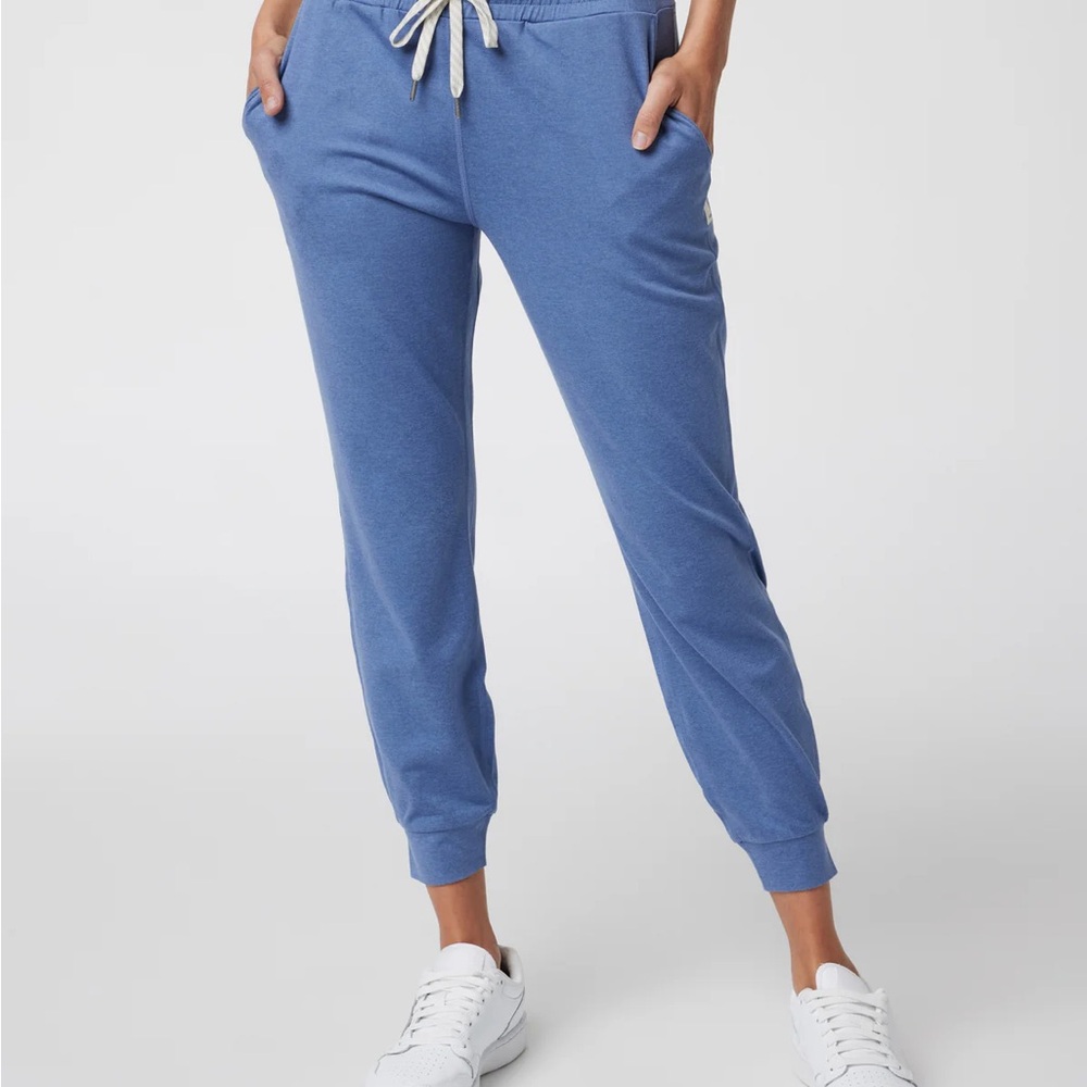 Vuori Performance Jogger - Heather Blue - Size XXS